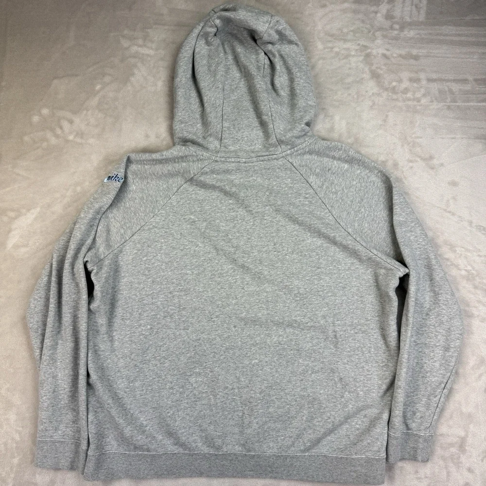 Nike Hoodie Womens XXL Gray‎ UNC North Carolina Pullover Sweatshirt Logo